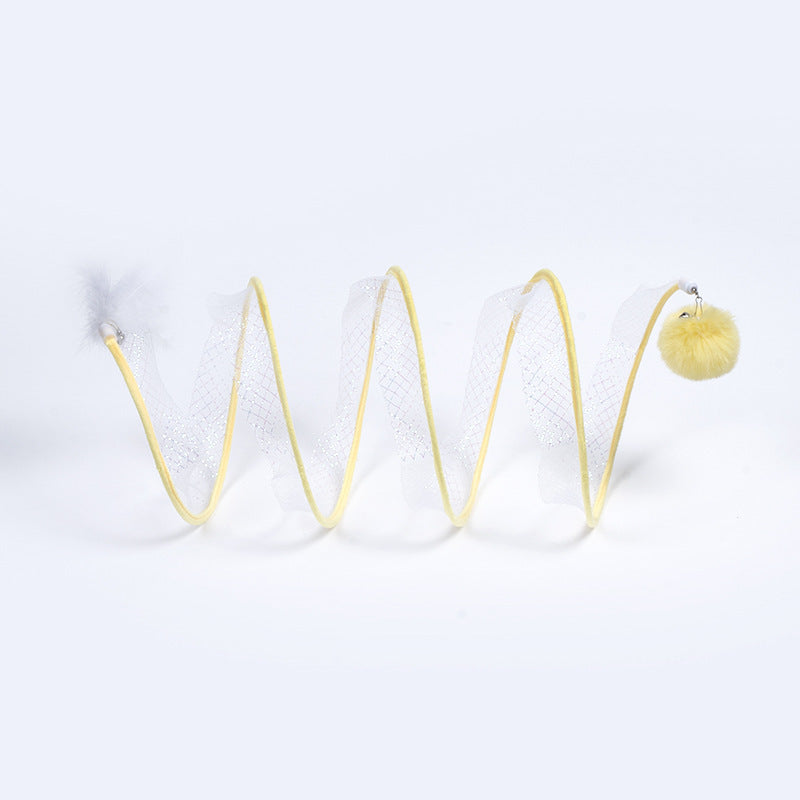 🐶✨ Fluffy Finds Presents: Tunnel Toy Foldable Storage S-type