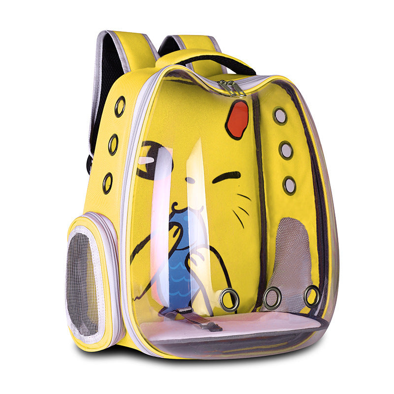 🐶✨ Fluffy Finds Presents: Pet Convenient Travel Backpack