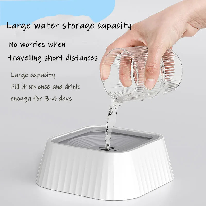 🐶✨ Fluffy Finds Presents: Pets Floating Bowl Water Drinker