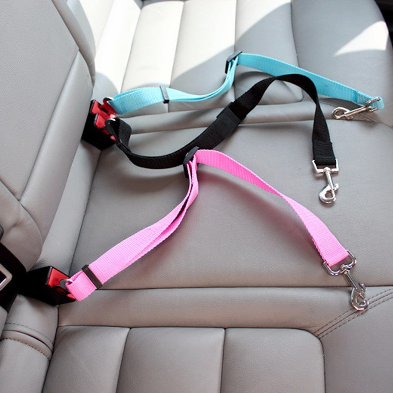 🐶✨ Fluffy Finds Presents: Retractable Dog Safety Belt Car