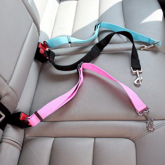 🐶✨ Fluffy Finds Presents: Retractable Dog Safety Belt Car