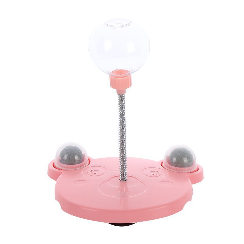 🐶✨ Fluffy Finds Presents: Pet Cat Treat Ball Feeder – Fun Tumbler Toy for Play & Training!