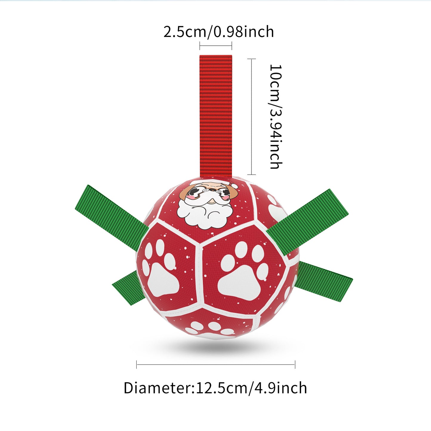 🐶✨ Fluffy Finds Presents: Interactive Dog Football Toy Soccer Ball Inflated Training Toy For Dogs Outdoor Border Collie Balls For Large Dogs Pet Supplies