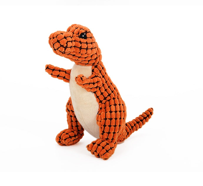 🐶✨ Fluffy Finds Presents: DinoPlush™ Interactive Dog Toy – Soft Squeaky Chew Toy for Large & Small Dogs