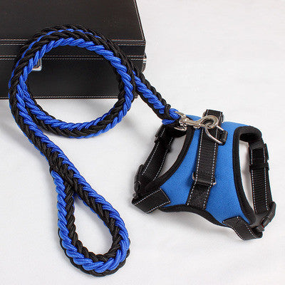 🐶✨ Fluffy Finds Presents: New Nylon Medium Large Dog Harness Collar