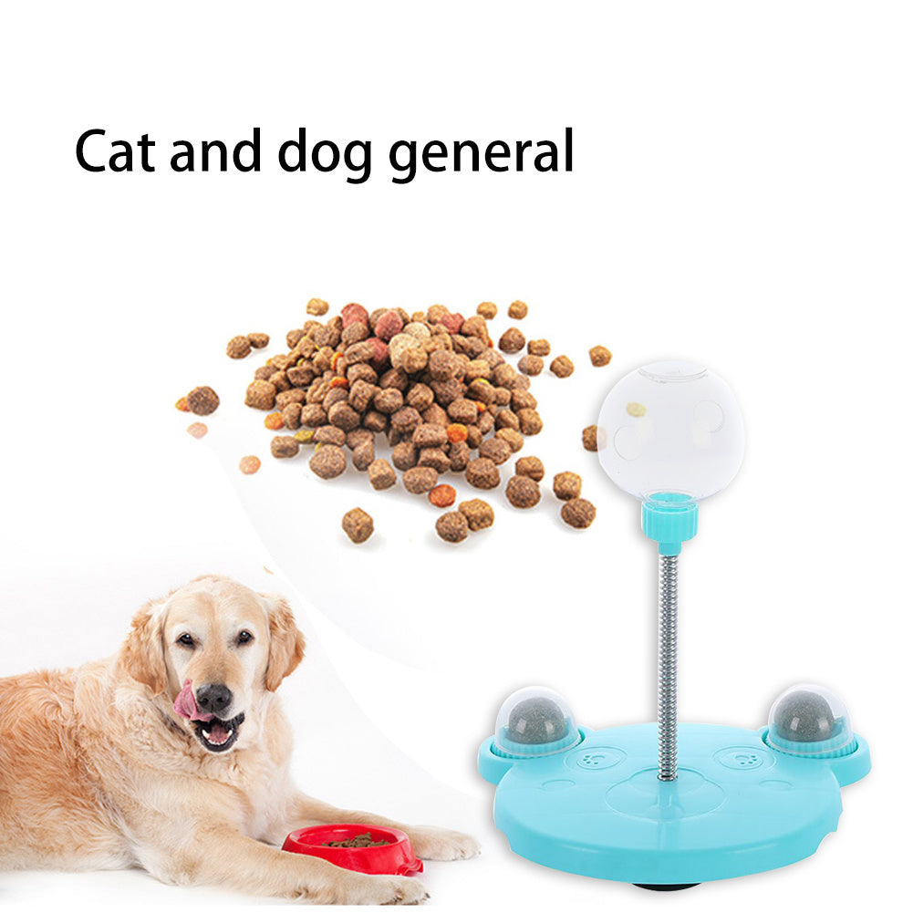 🐶✨ Fluffy Finds Presents: Pet Cat Treat Ball Feeder – Fun Tumbler Toy for Play & Training!