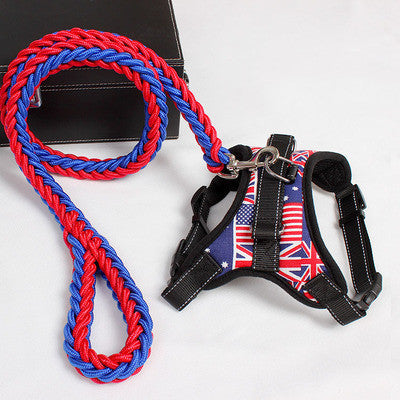 🐶✨ Fluffy Finds Presents: New Nylon Medium Large Dog Harness Collar