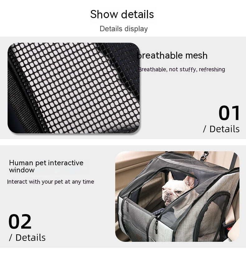 🐶✨ Fluffy Finds Presents: Pet Car Seat