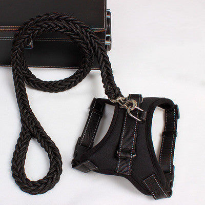 🐶✨ Fluffy Finds Presents: New Nylon Medium Large Dog Harness Collar