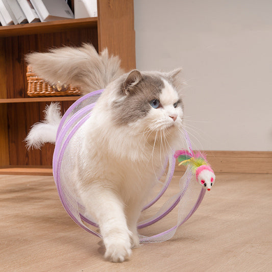 🐶✨ Fluffy Finds Presents: Tunnel Toy Foldable Storage S-type