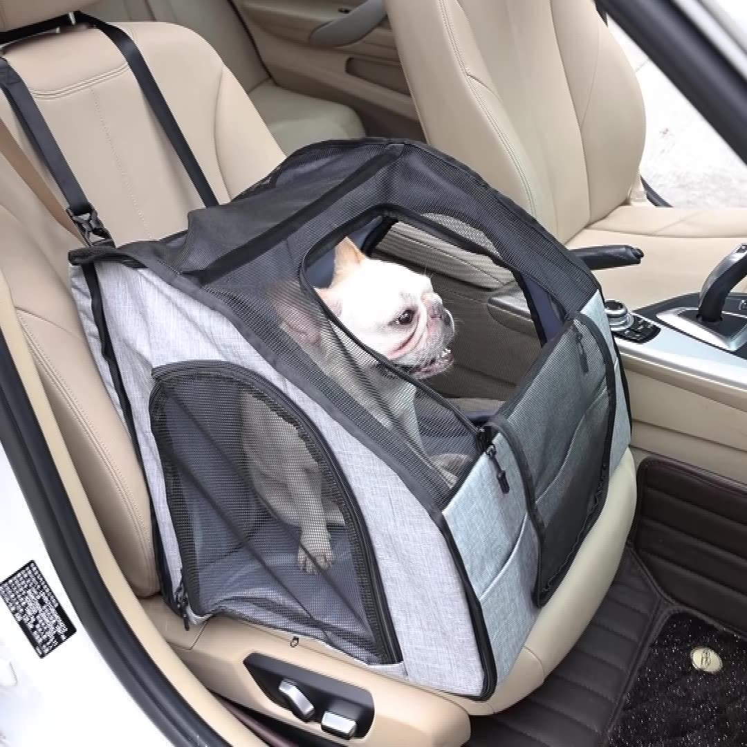 🐶✨ Fluffy Finds Presents: Pet Car Seat