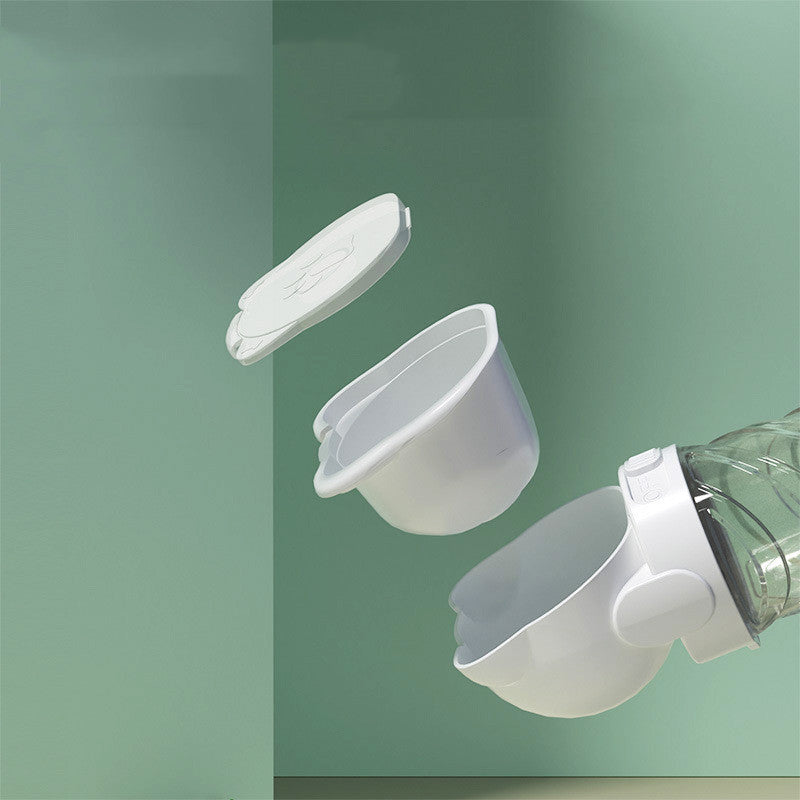 🐶✨ Fluffy Finds Presents: Three-Purpose Pet Water Cup With Garbage Box
