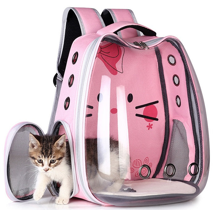 🐶✨ Fluffy Finds Presents: Pet Convenient Travel Backpack