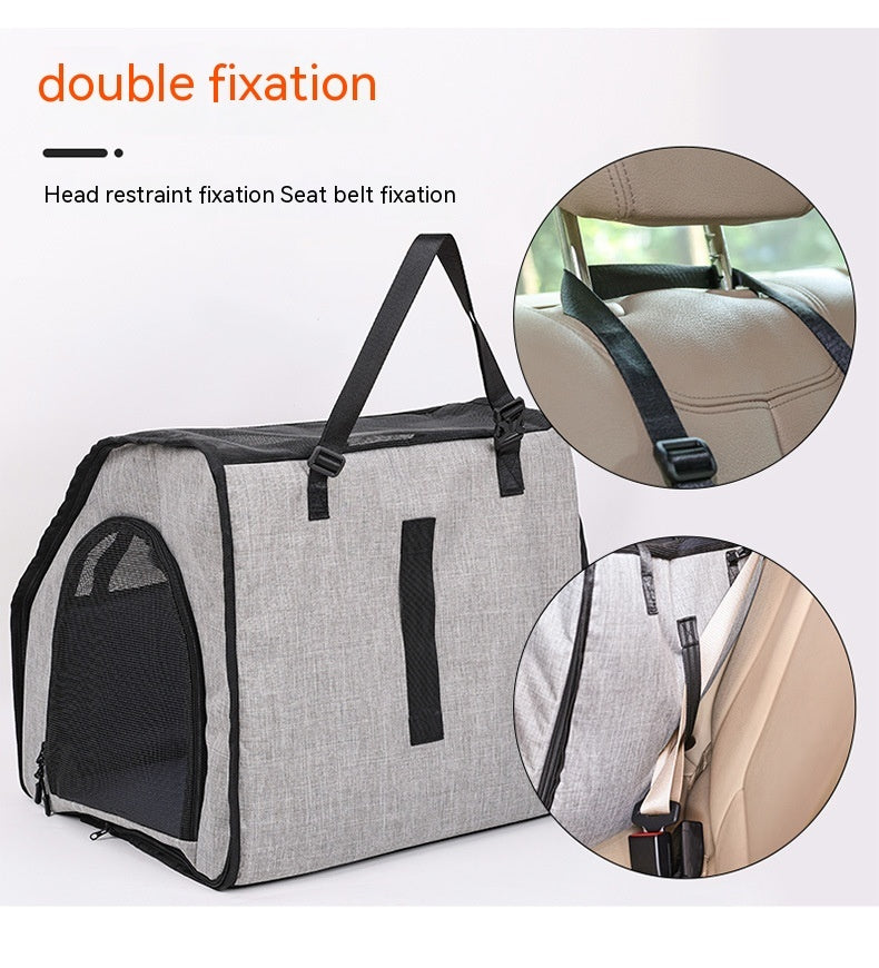 🐶✨ Fluffy Finds Presents: Pet Car Seat
