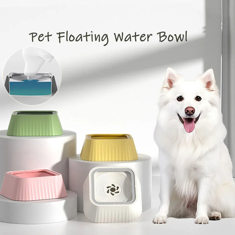 🐶✨ Fluffy Finds Presents: Pets Floating Bowl Water Drinker