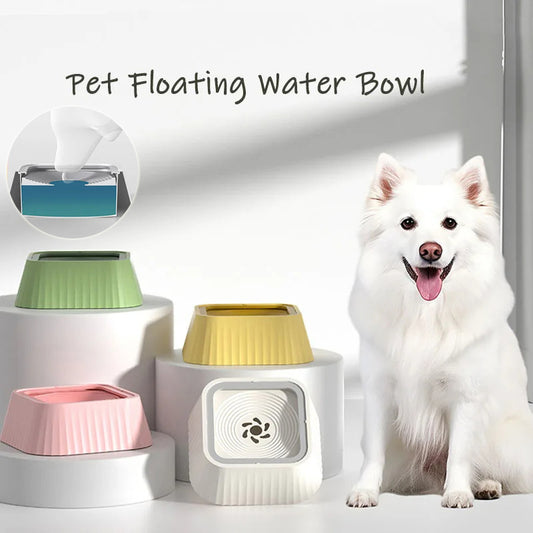 🐶✨ Fluffy Finds Presents: Pets Floating Bowl Water Drinker